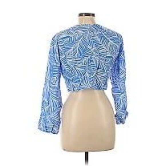 Shade & Shore Kimono Swim cover Up tie front NEW size Medium 8-10 - Picture 2 of 4